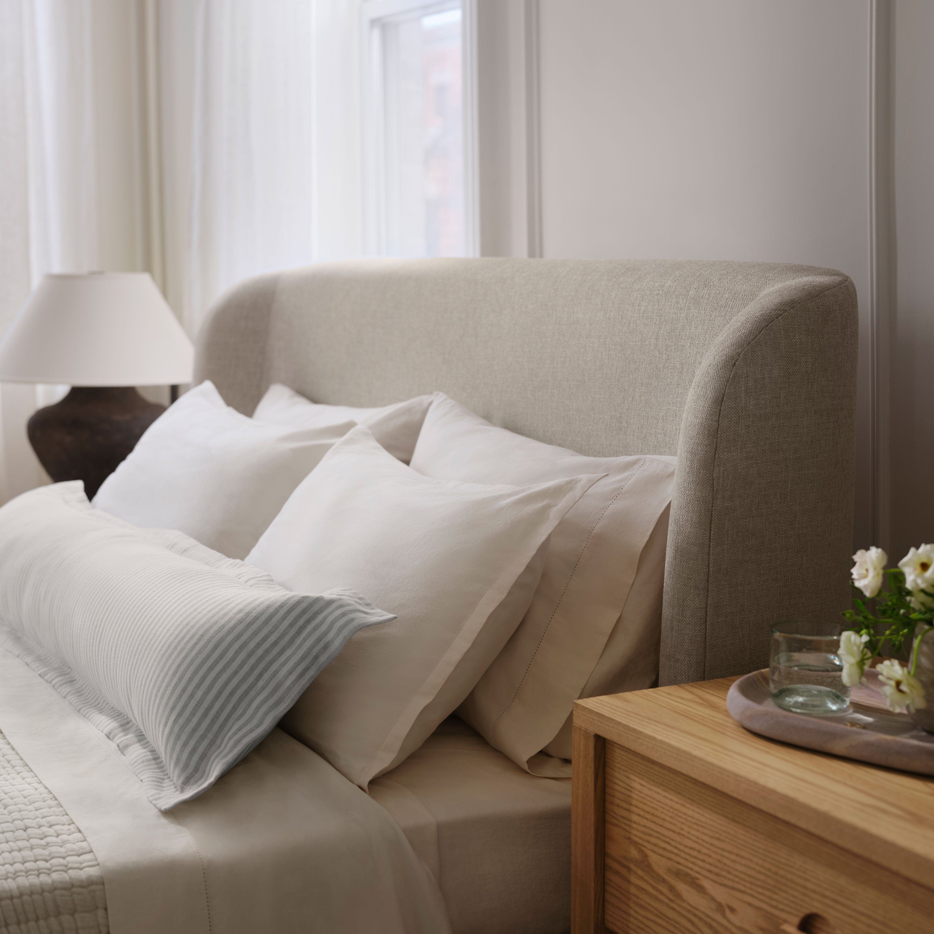 Refined Relaxed Woven Lumbar Pillow - Image 5