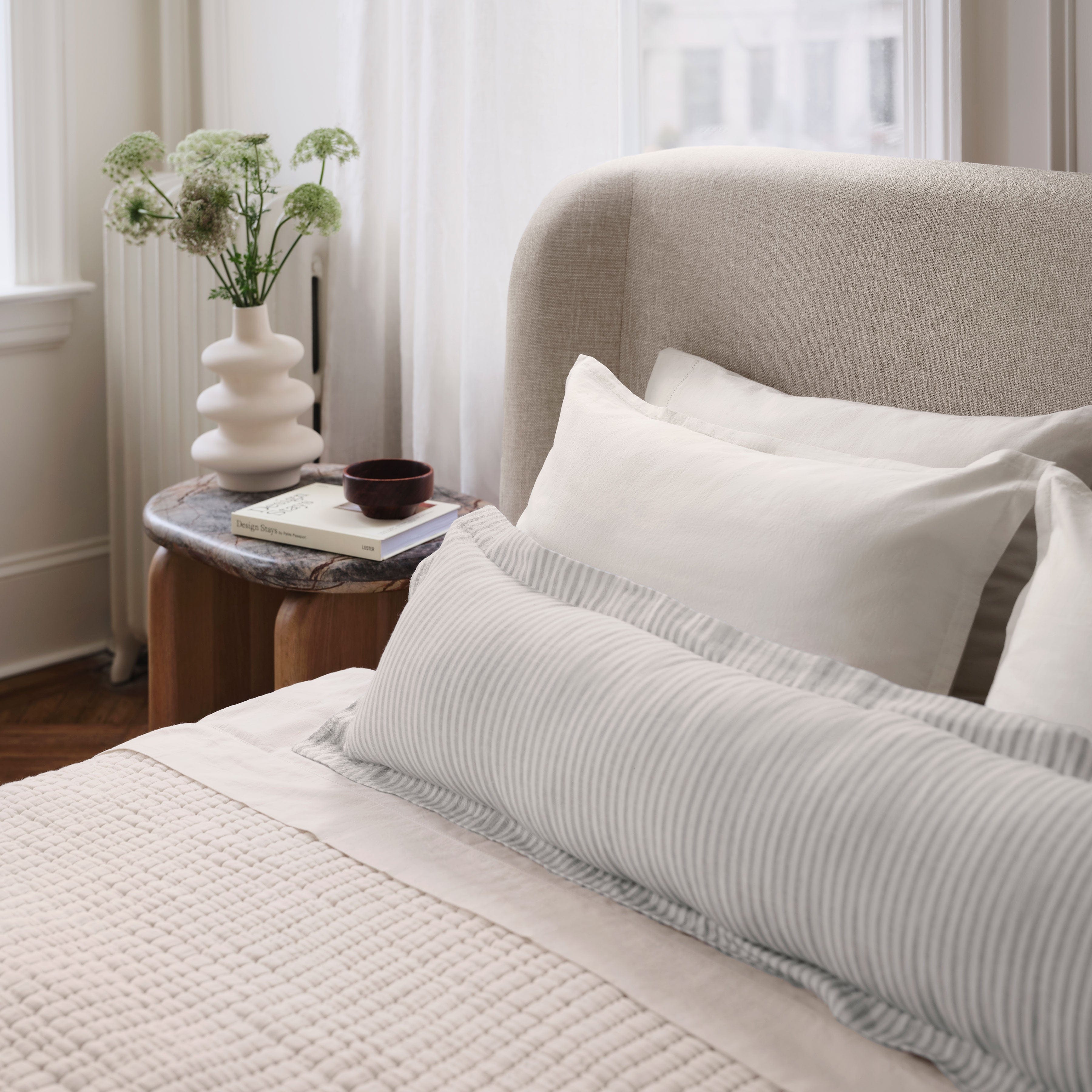 Refined Relaxed Woven Lumbar Pillow - Image 4