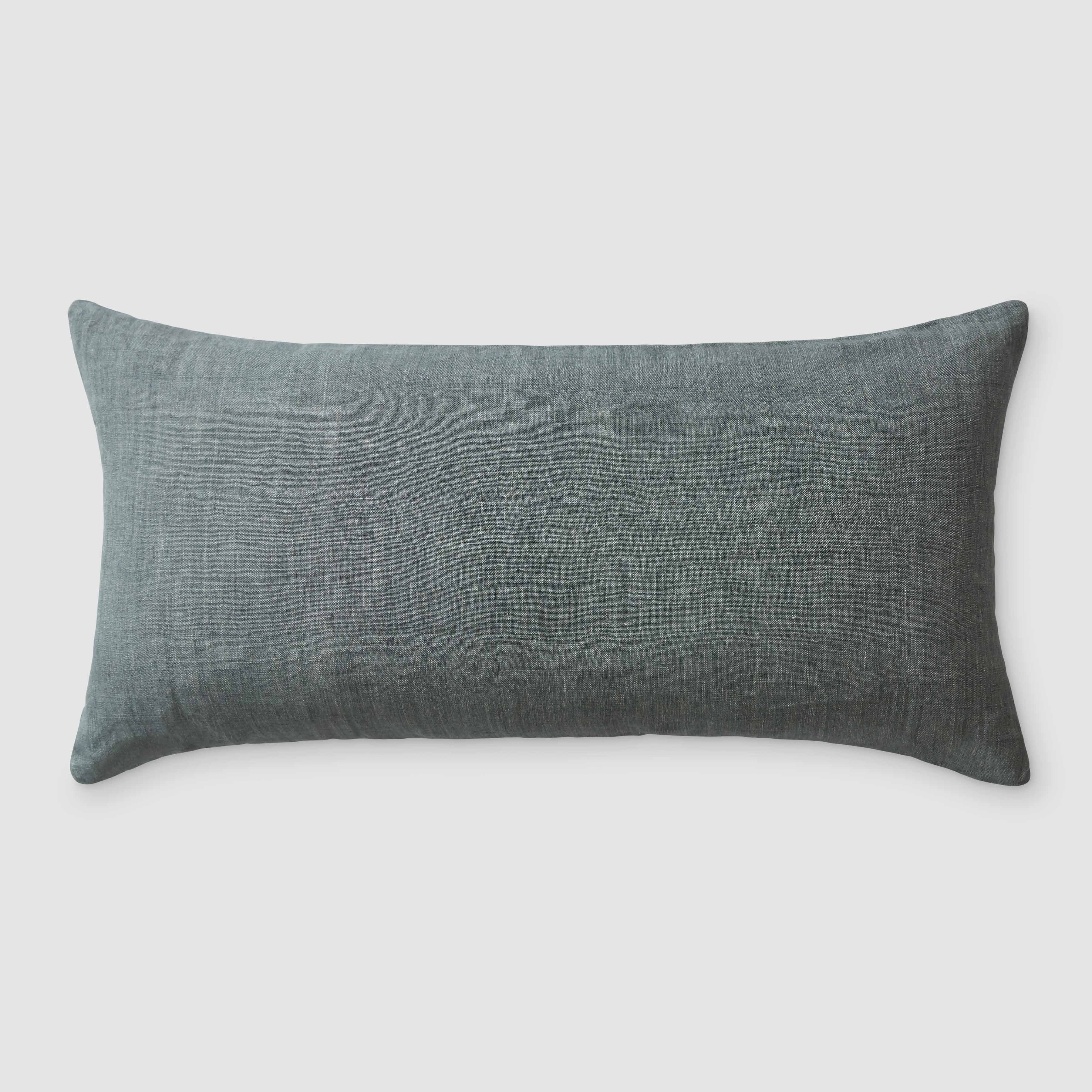 Refined Tonal Linen Decorative Pillow - Image 34