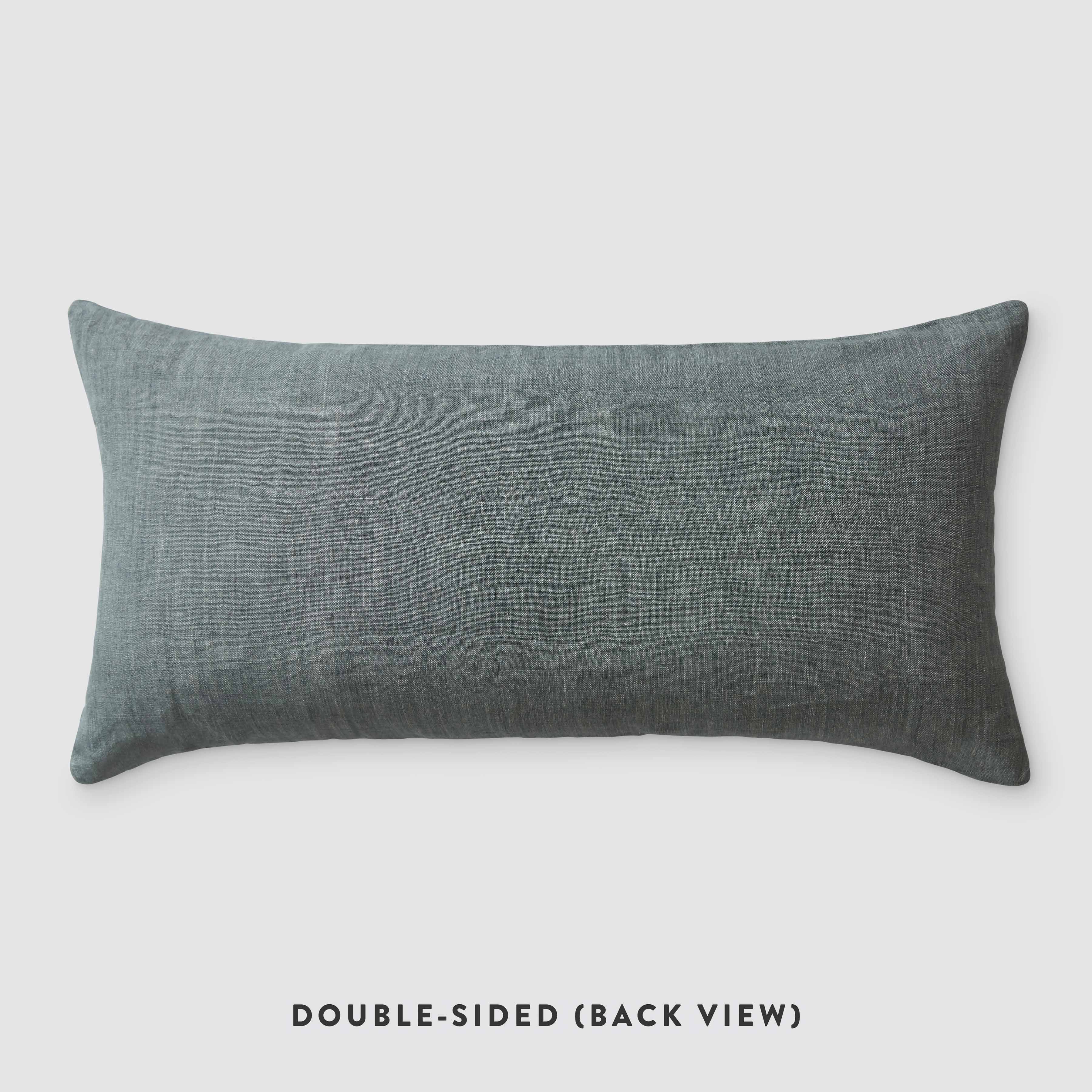 Refined Tonal Linen Decorative Pillow - Image 40