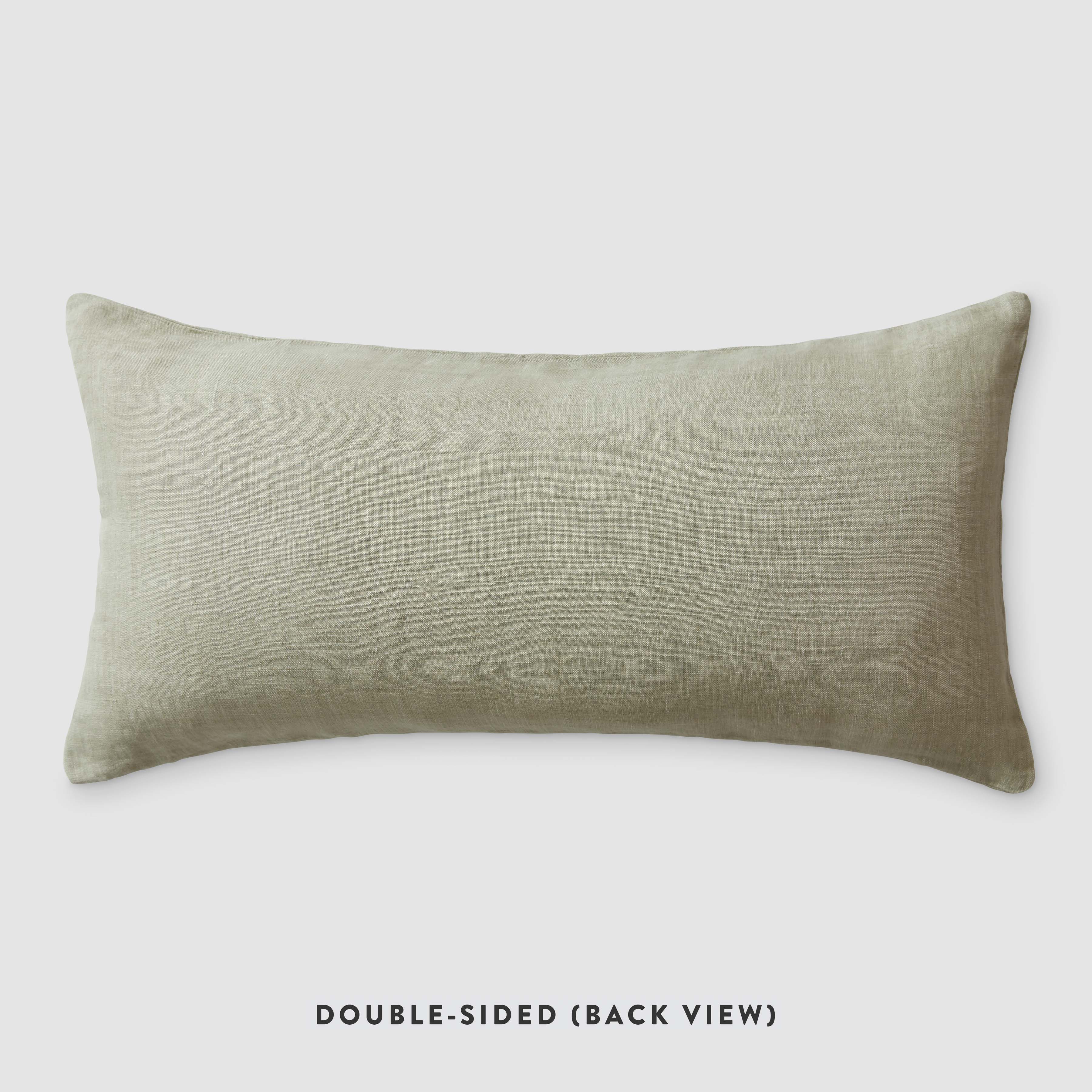 Refined Tonal Linen Decorative Pillow - Image 43