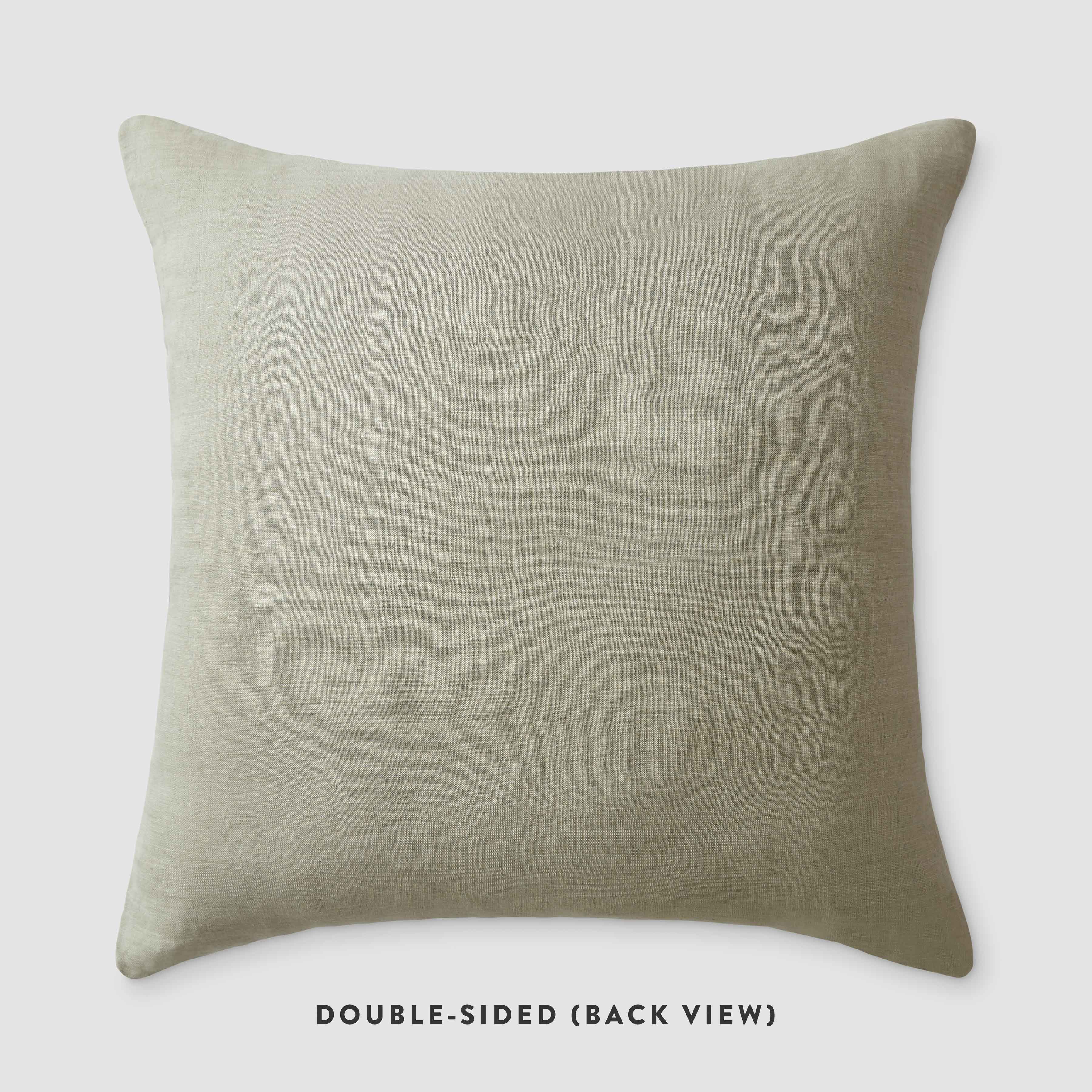 Refined Tonal Linen Decorative Pillow - Image 45