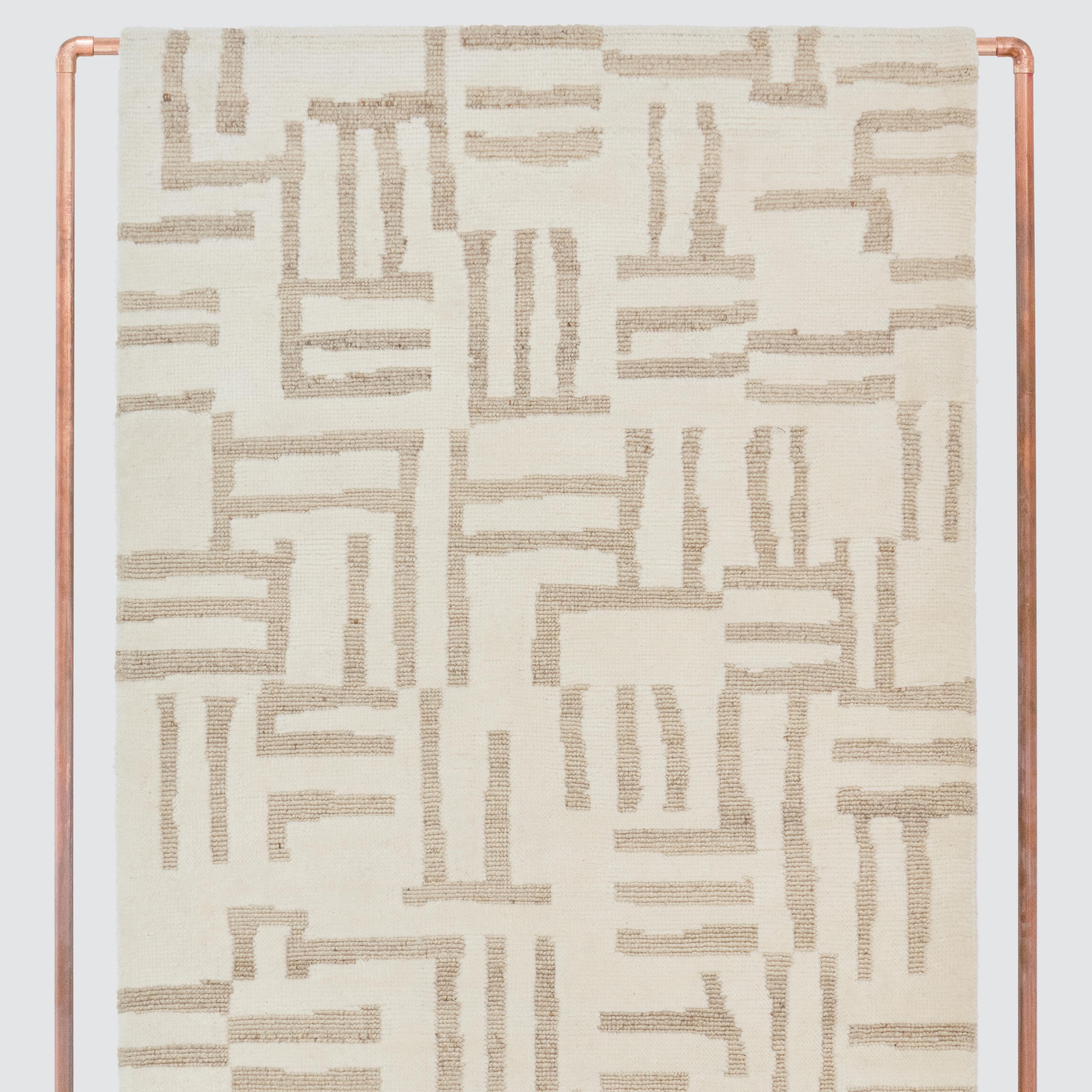 Artisan Woven Wool Area Rug