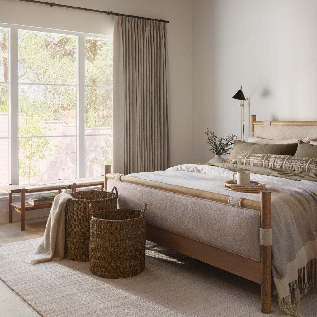 Natural Handwoven Wool Area Rug - Image 2