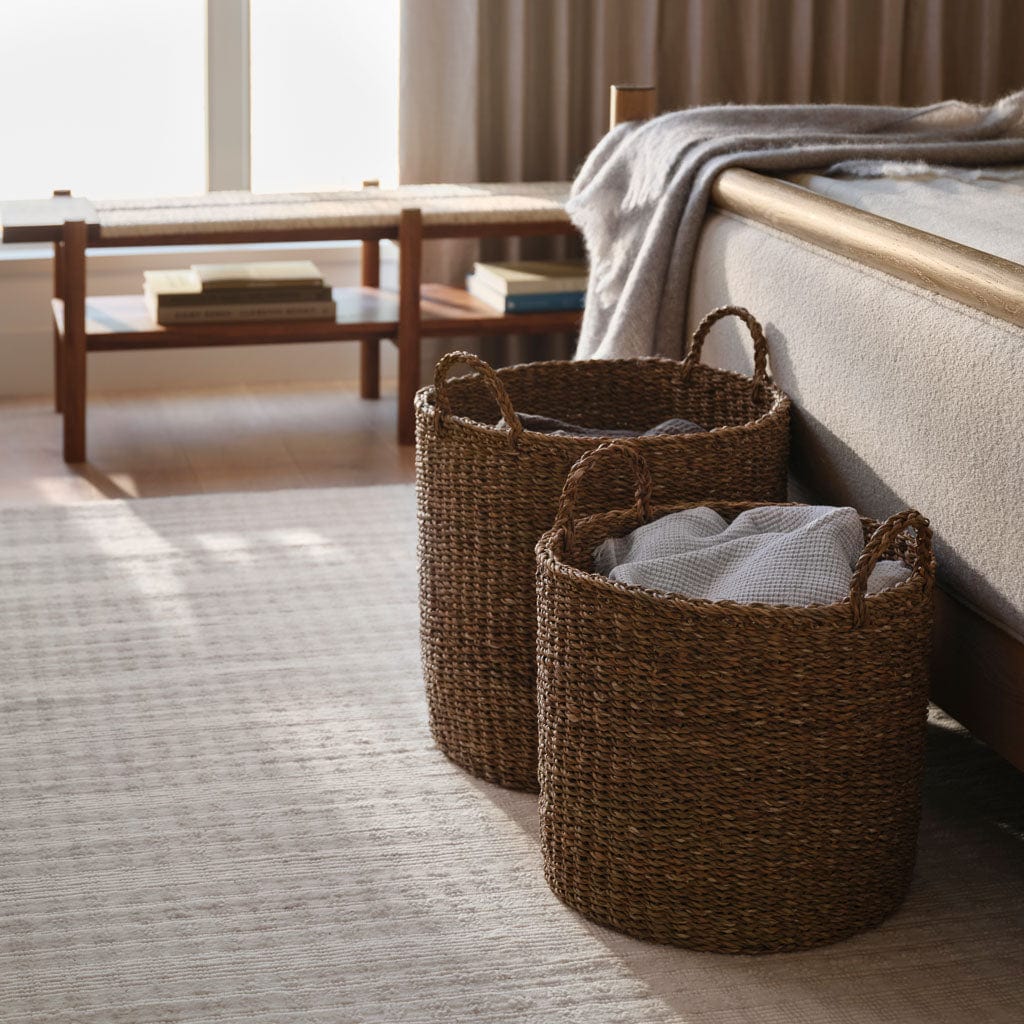 Natural Handwoven Wool Area Rug - Image 6