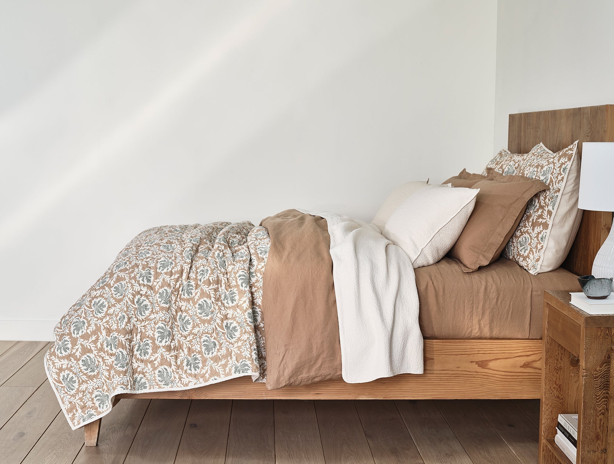 Fawn Handstitched Textile Pillow Sham for Everyday Comfort - Image 2