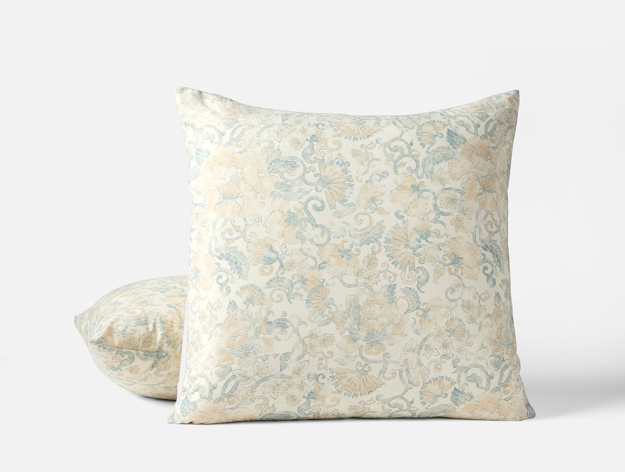 Coastal Blue Printed Textile Pillow Sham for Everyday Comfort