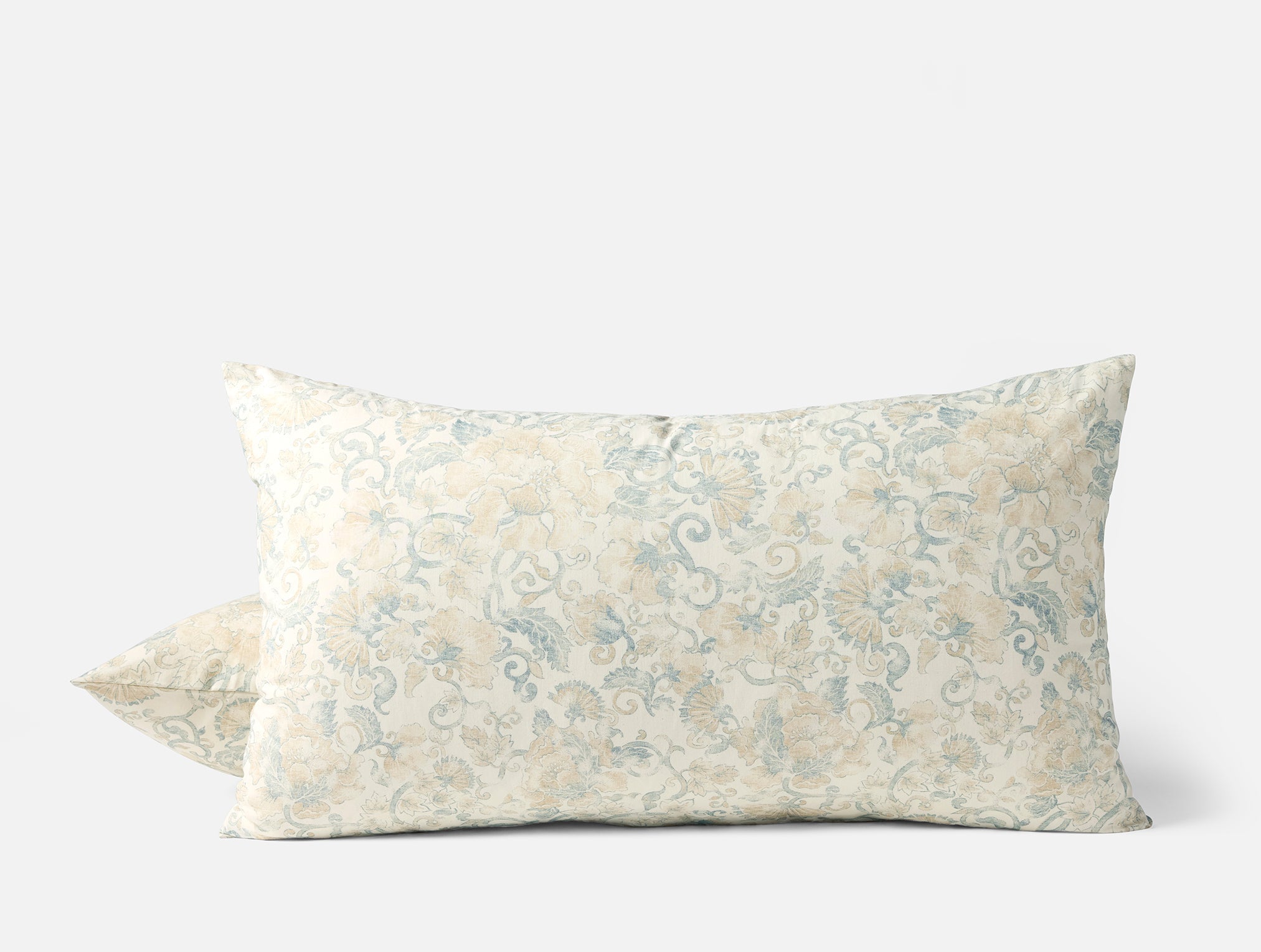 Coastal Blue Printed Textile Pillow Sham for Everyday Comfort - Image 5
