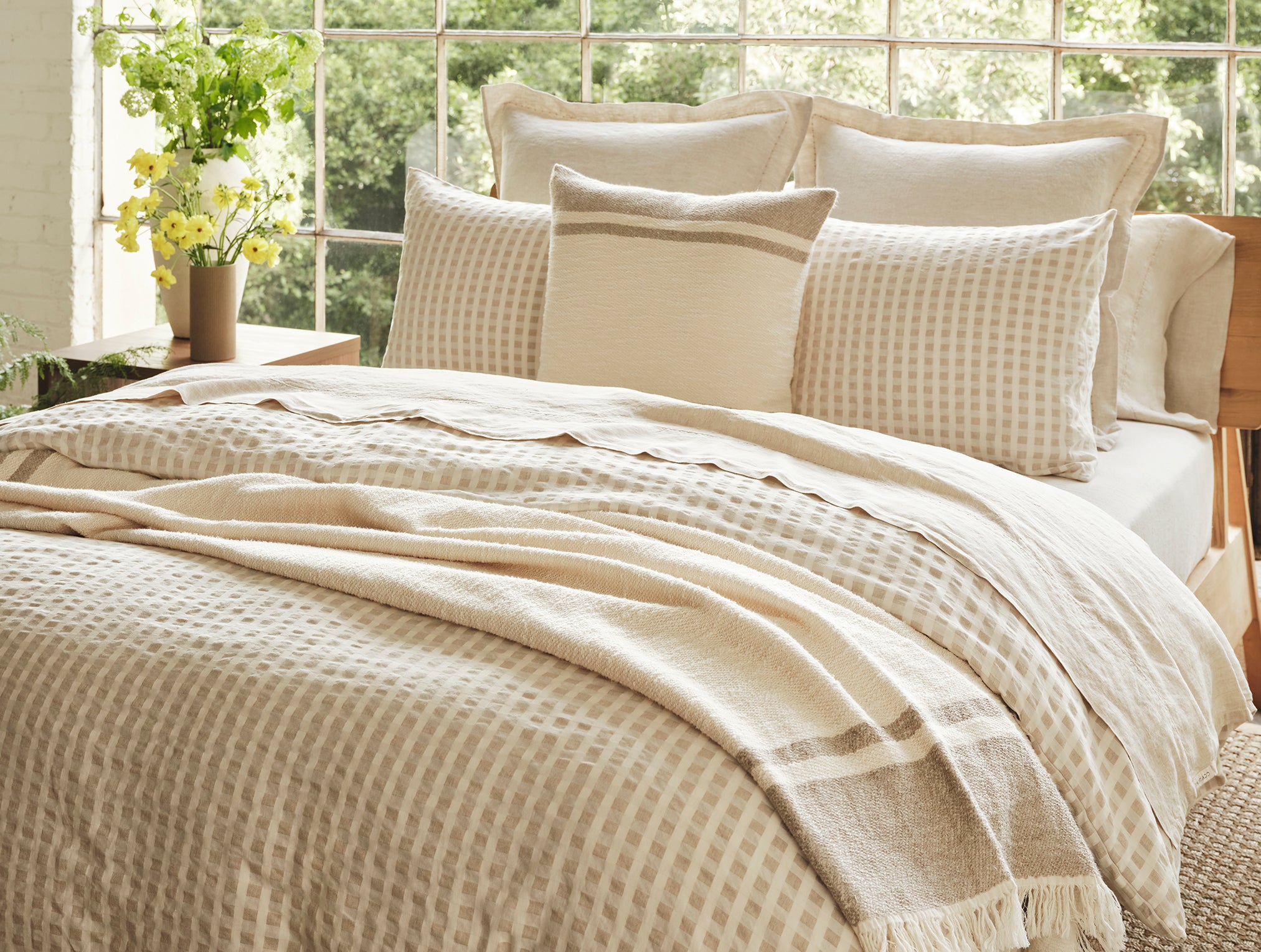 Natural Classic Textile Pillow Sham for Everyday Comfort - Image 2