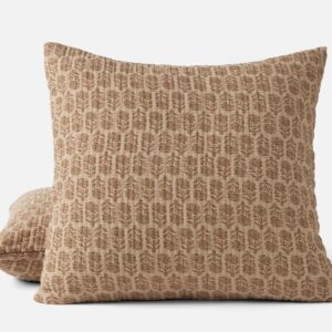 Fawn Textured Textile Pillow Sham for Everyday Comfort