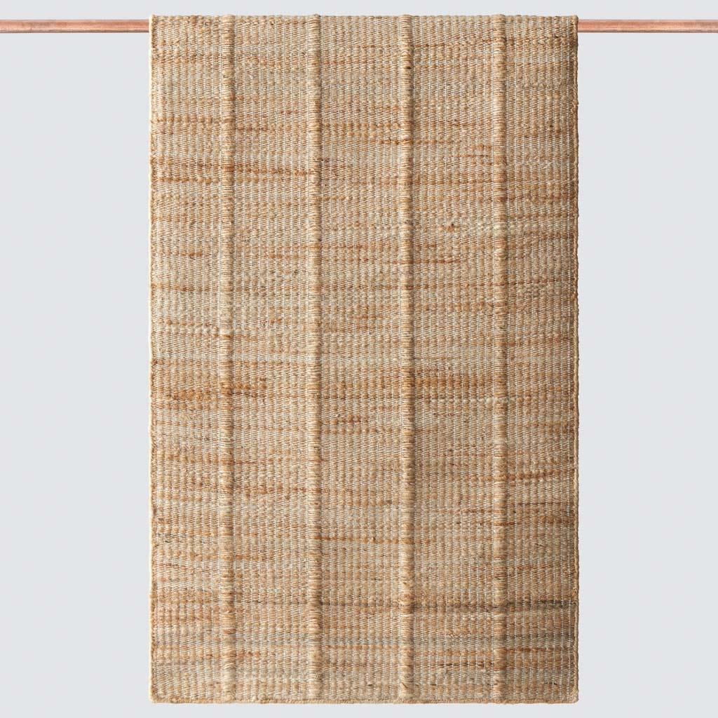 Minimal Handwoven Jute Accent Rug - Image 7