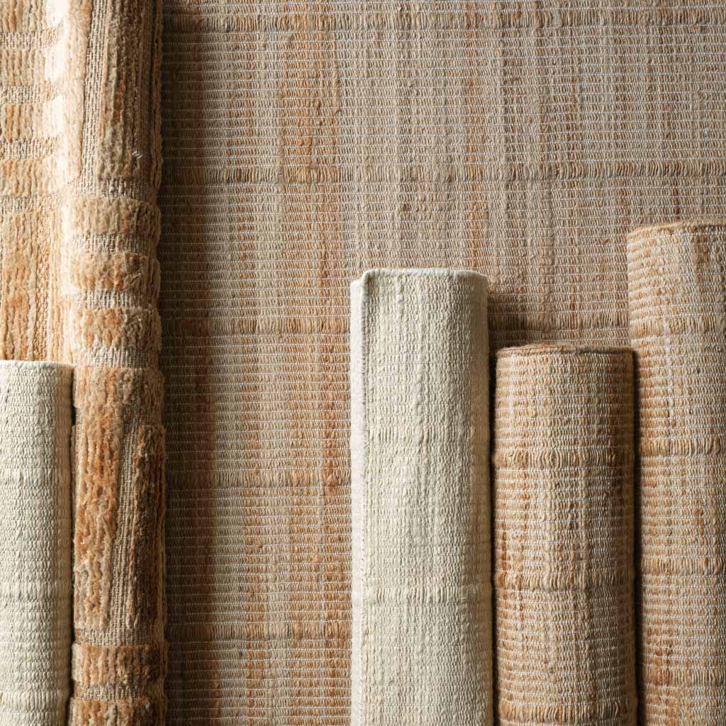 Minimal Handwoven Jute Accent Rug - Image 12