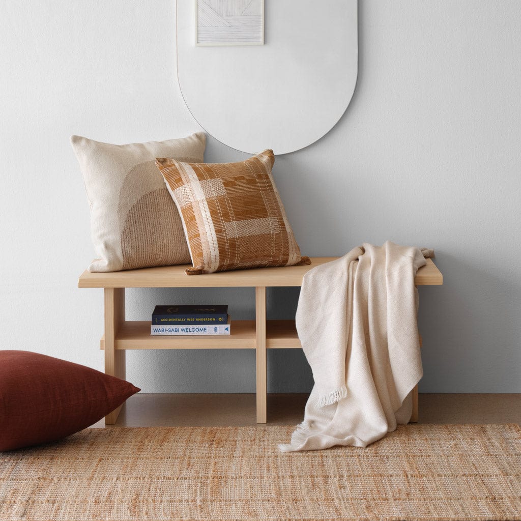 Minimal Handwoven Jute Accent Rug - Image 9