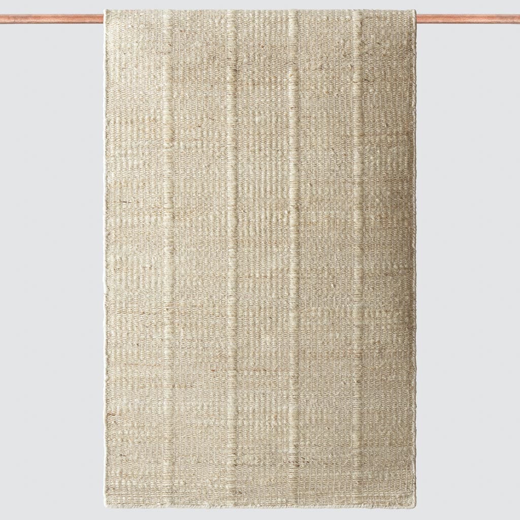 Minimal Handwoven Jute Accent Rug