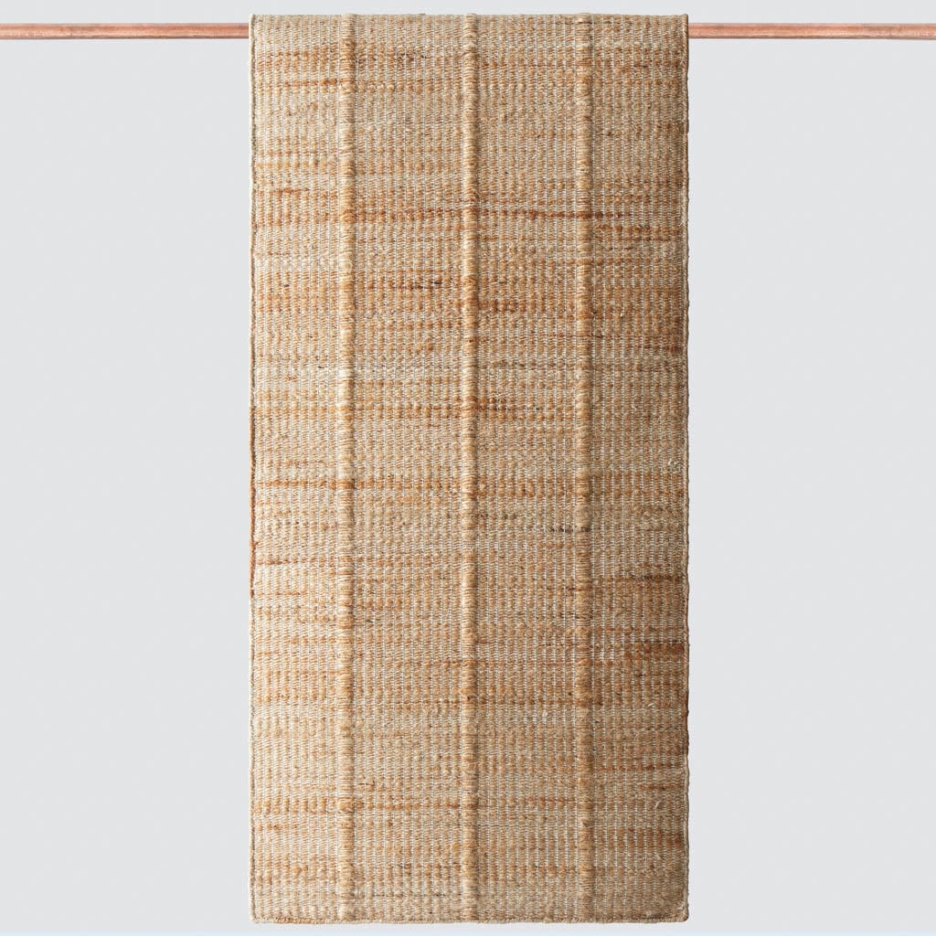 Minimal Handwoven Jute Accent Rug - Image 13