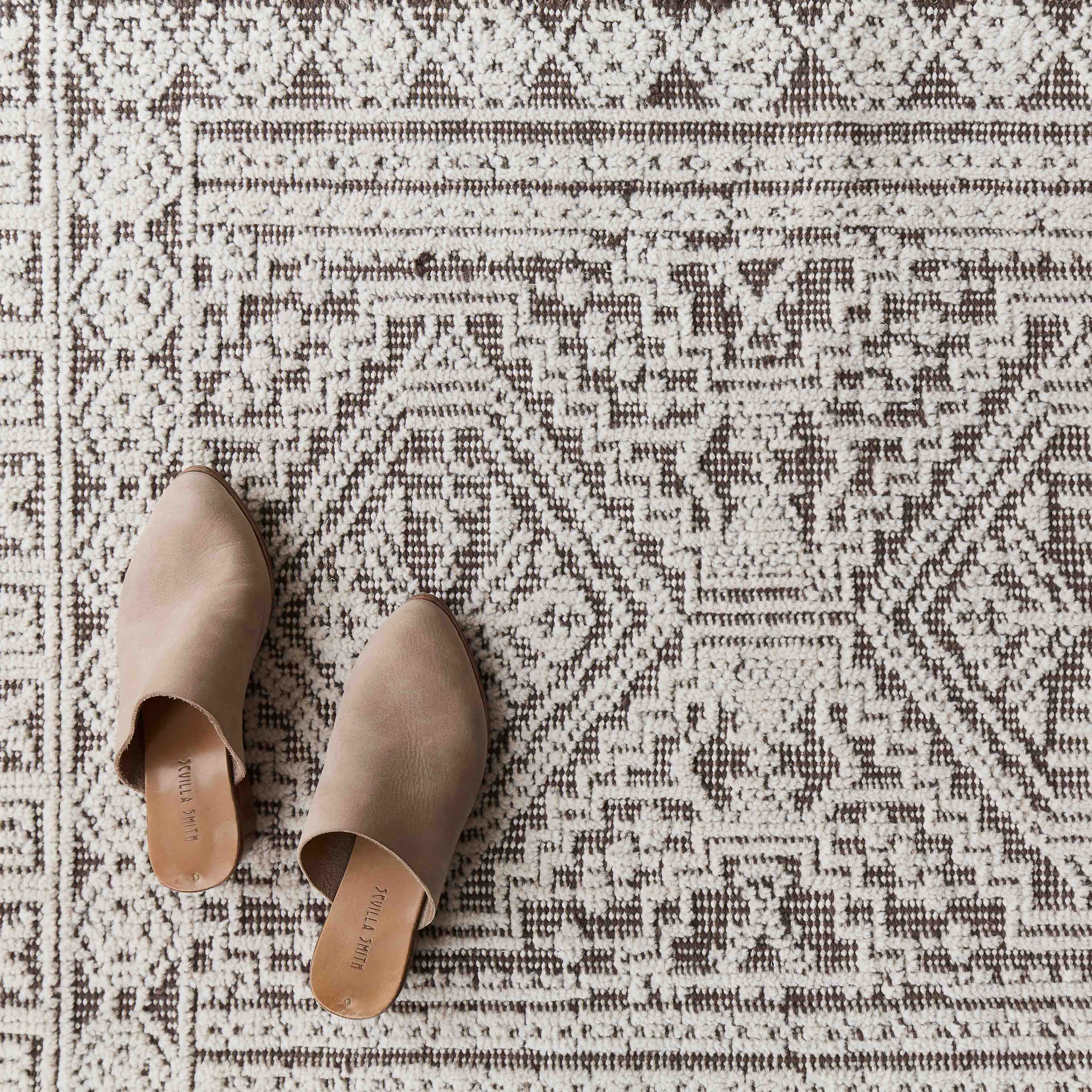 Coastal Hand-Knotted Wool Runner Rug - Image 2