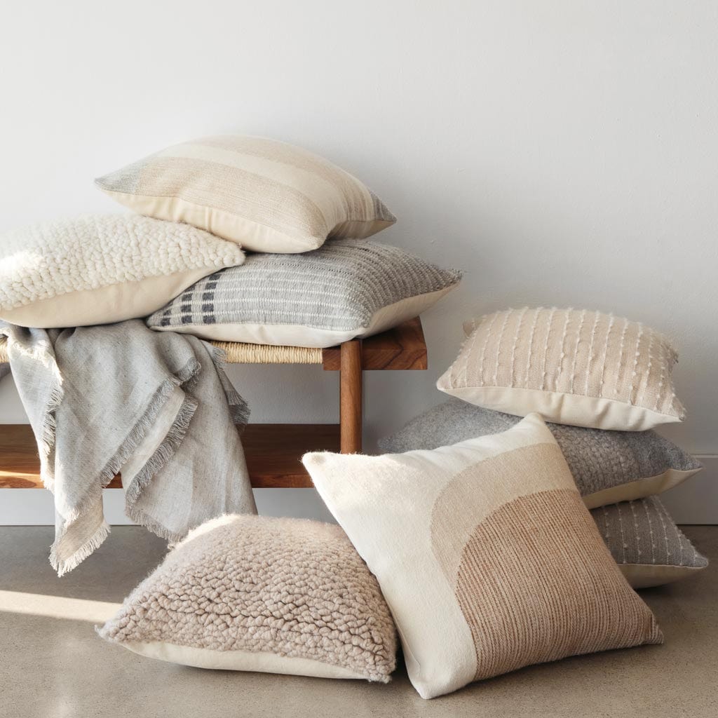 Refined Contemporary Boucle Decorative Pillow - Image 14