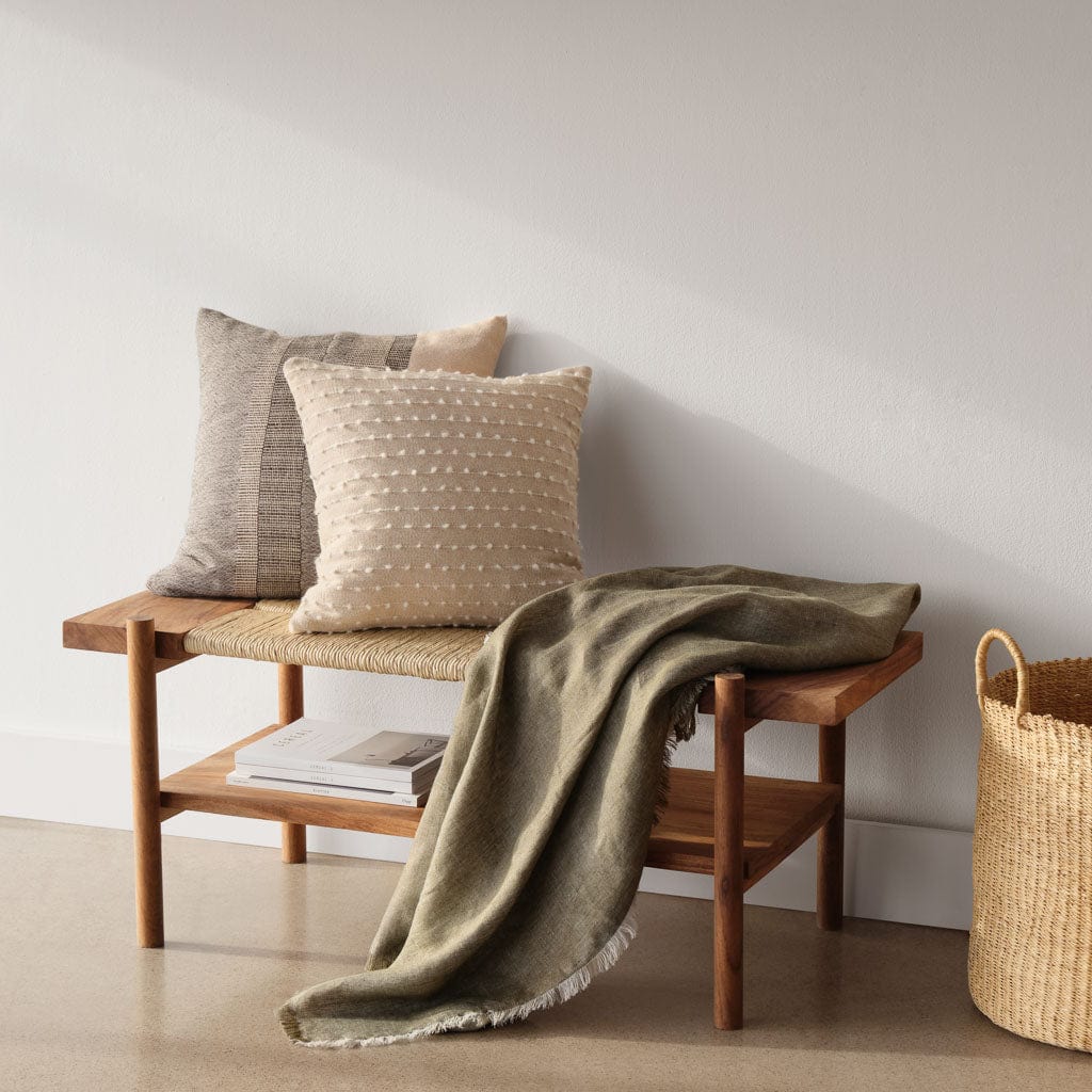 Refined Contemporary Boucle Decorative Pillow - Image 8