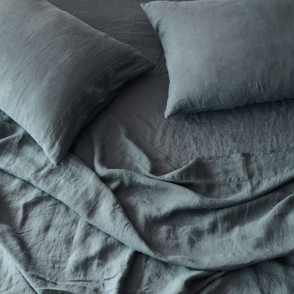 Refined Contemporary Linen Decorative Pillow - Image 3