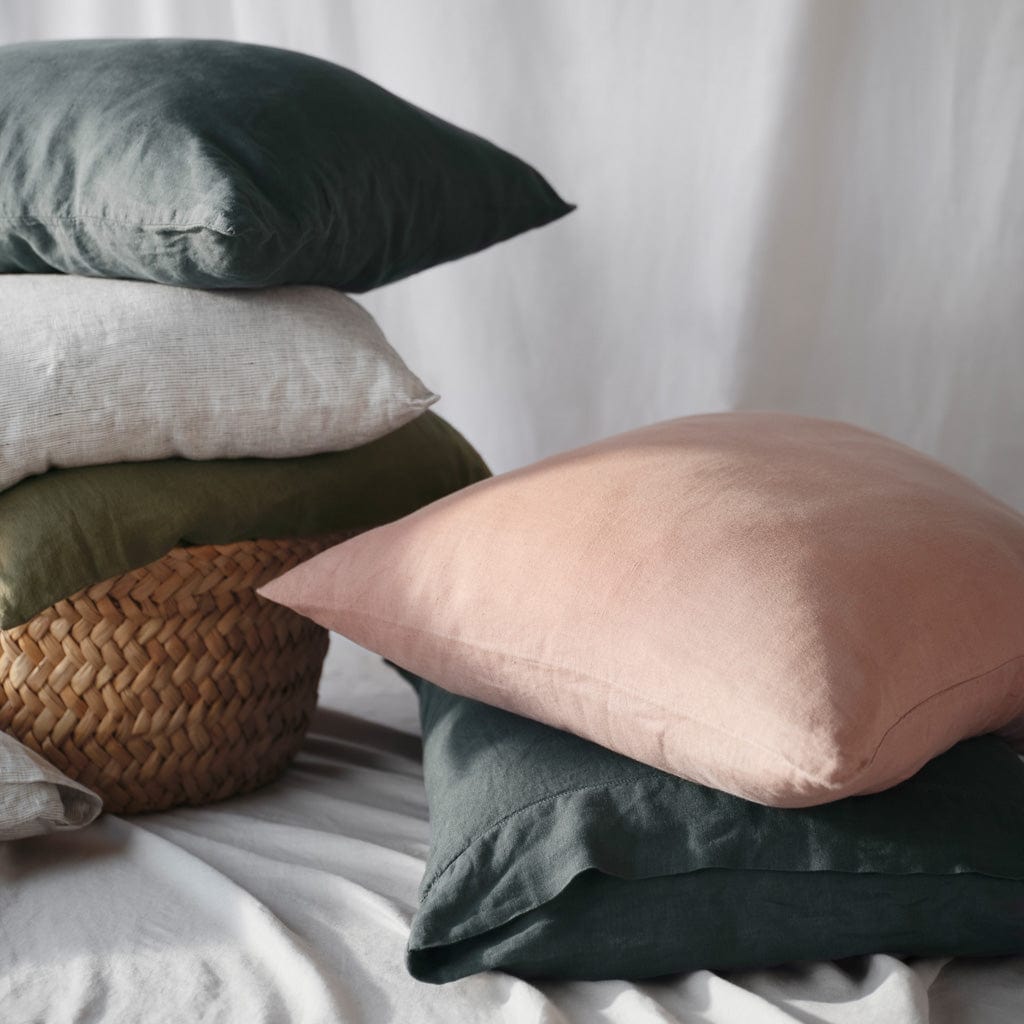Refined Contemporary Linen Decorative Pillow - Image 113