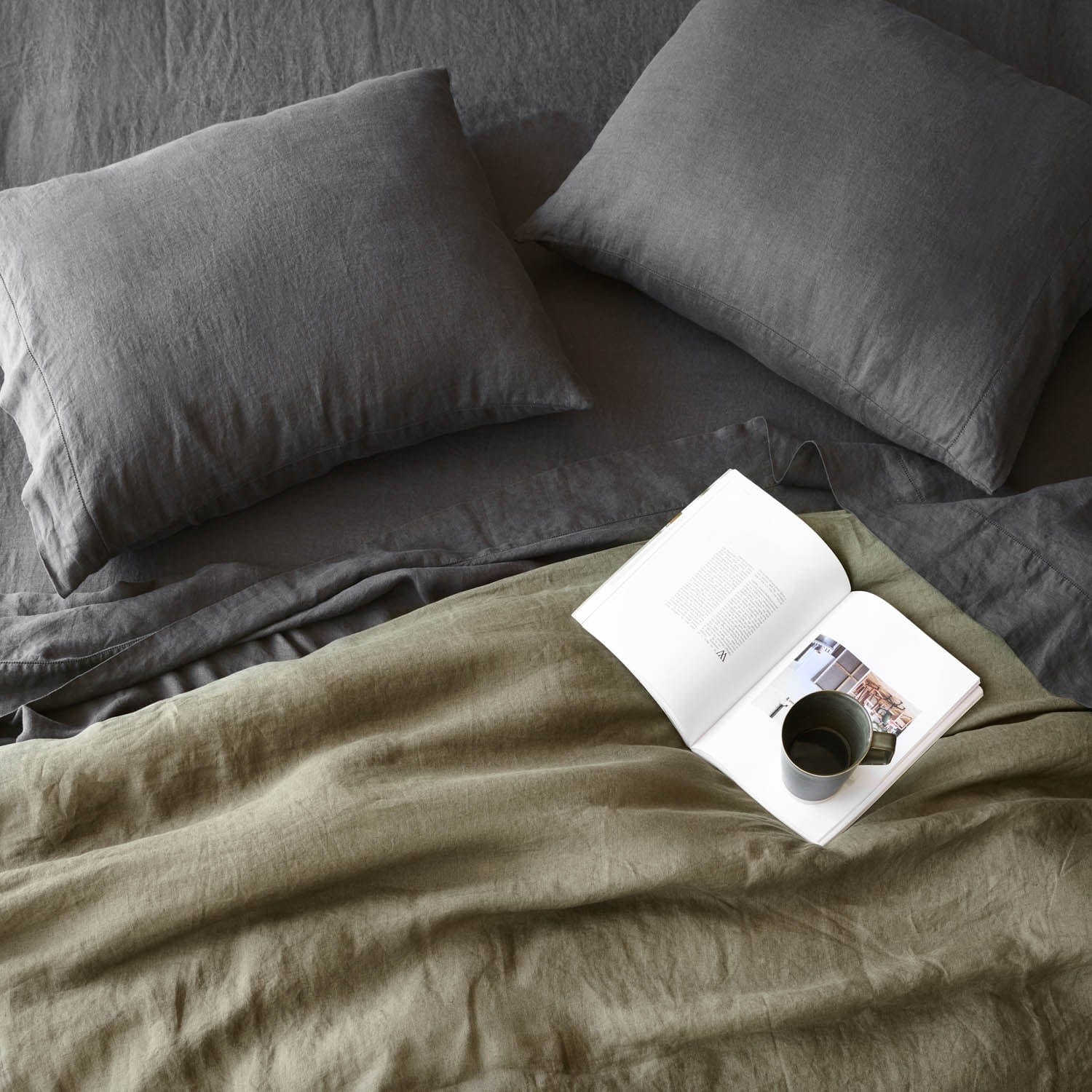Refined Contemporary Linen Decorative Pillow - Image 73