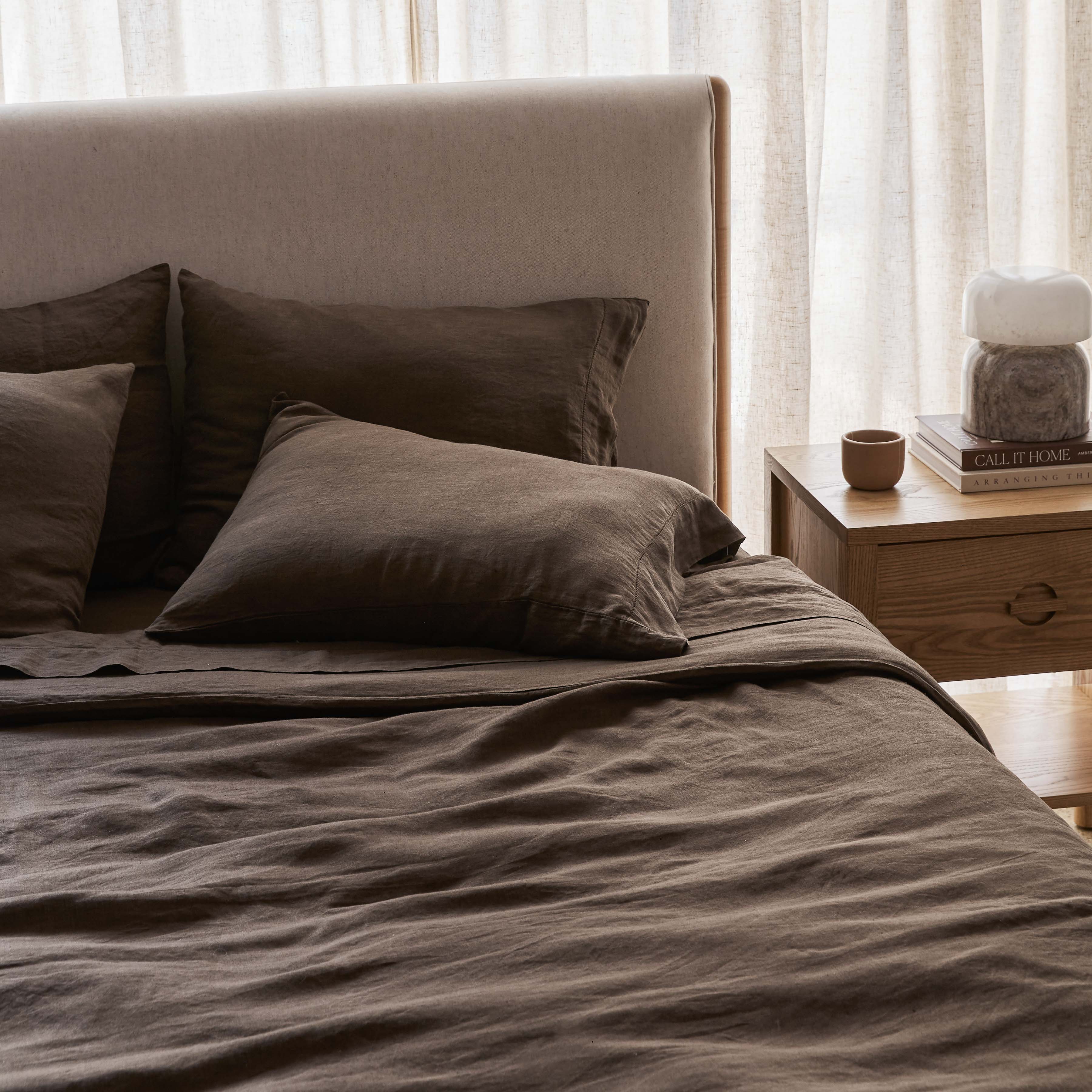 Refined Contemporary Linen Decorative Pillow - Image 140