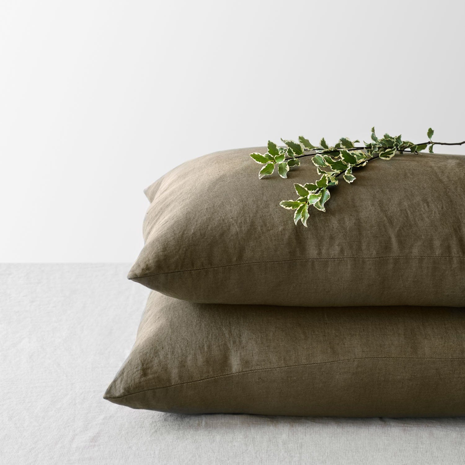 Refined Contemporary Linen Decorative Pillow - Image 64