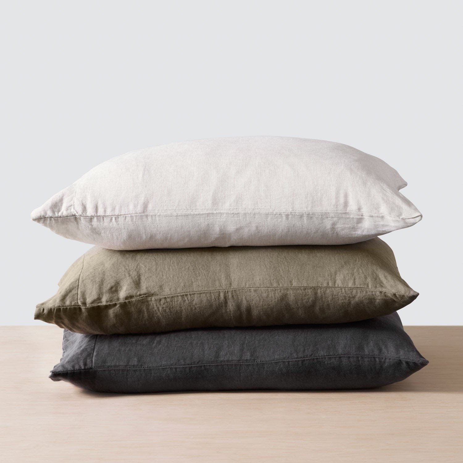 Refined Contemporary Linen Decorative Pillow - Image 66