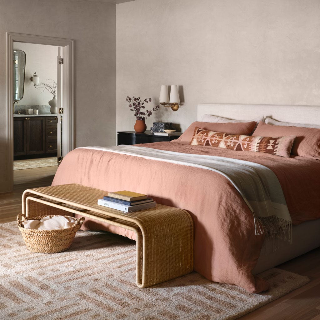 Refined Contemporary Linen Decorative Pillow - Image 100