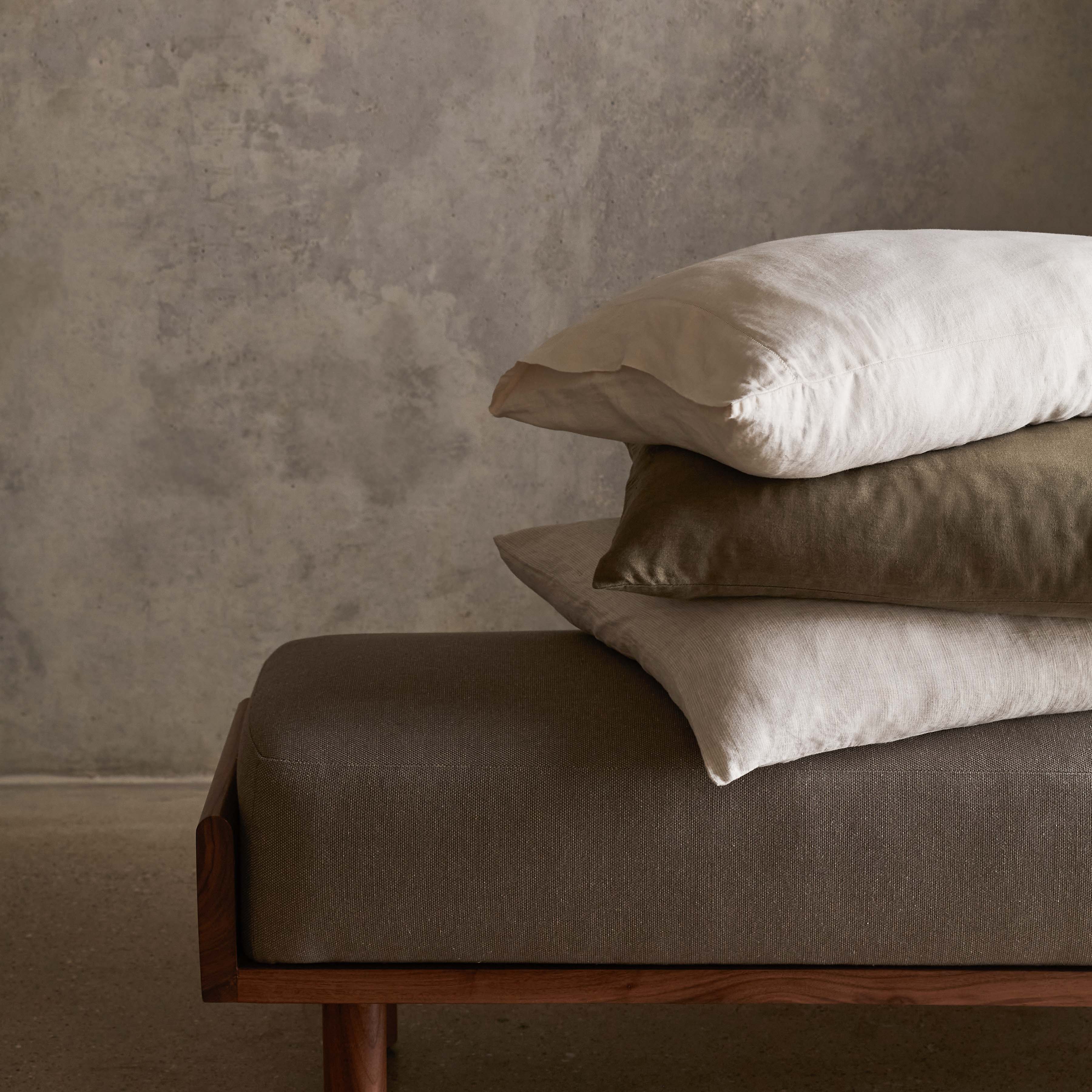 Refined Contemporary Linen Decorative Pillow - Image 127