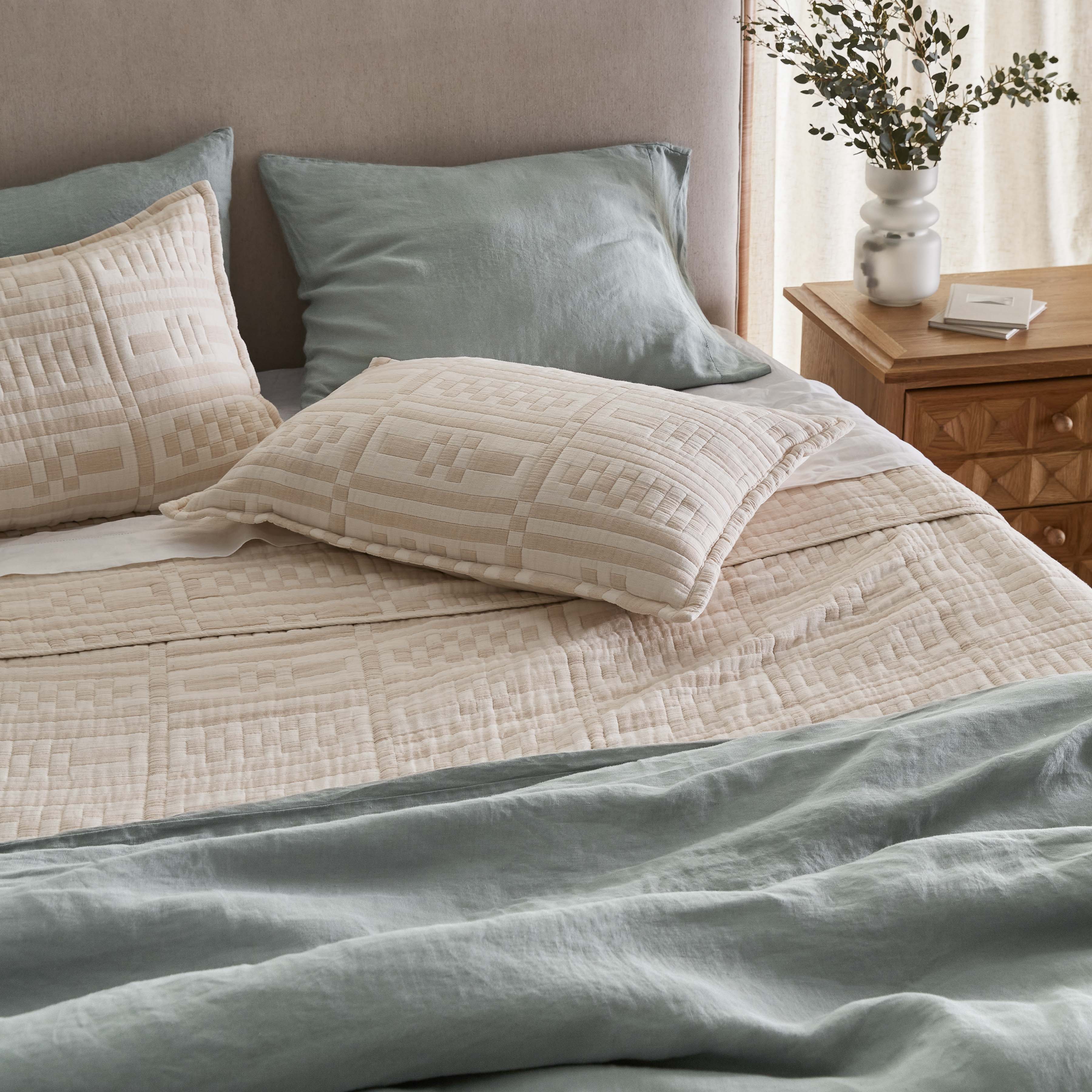 Refined Contemporary Linen Decorative Pillow - Image 130