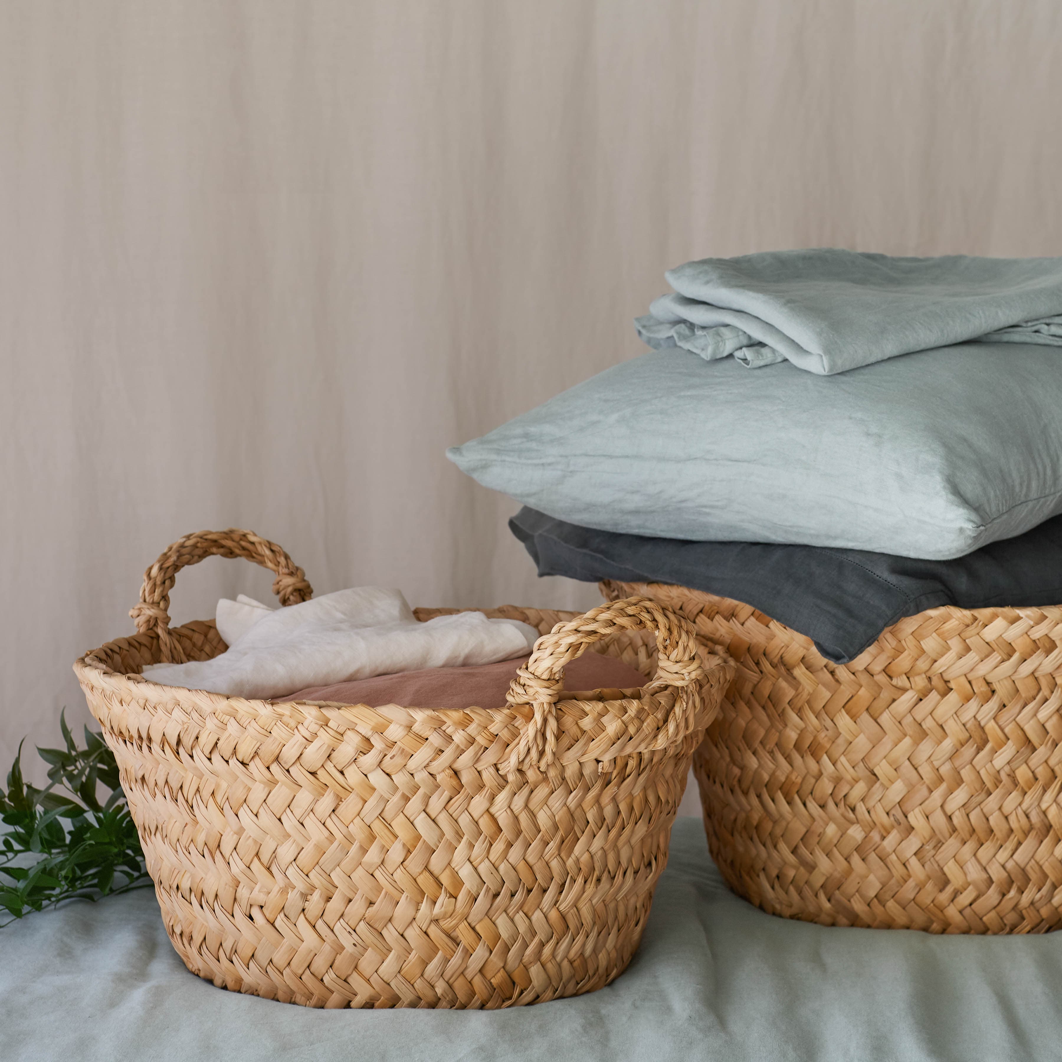 Refined Contemporary Linen Decorative Pillow - Image 135