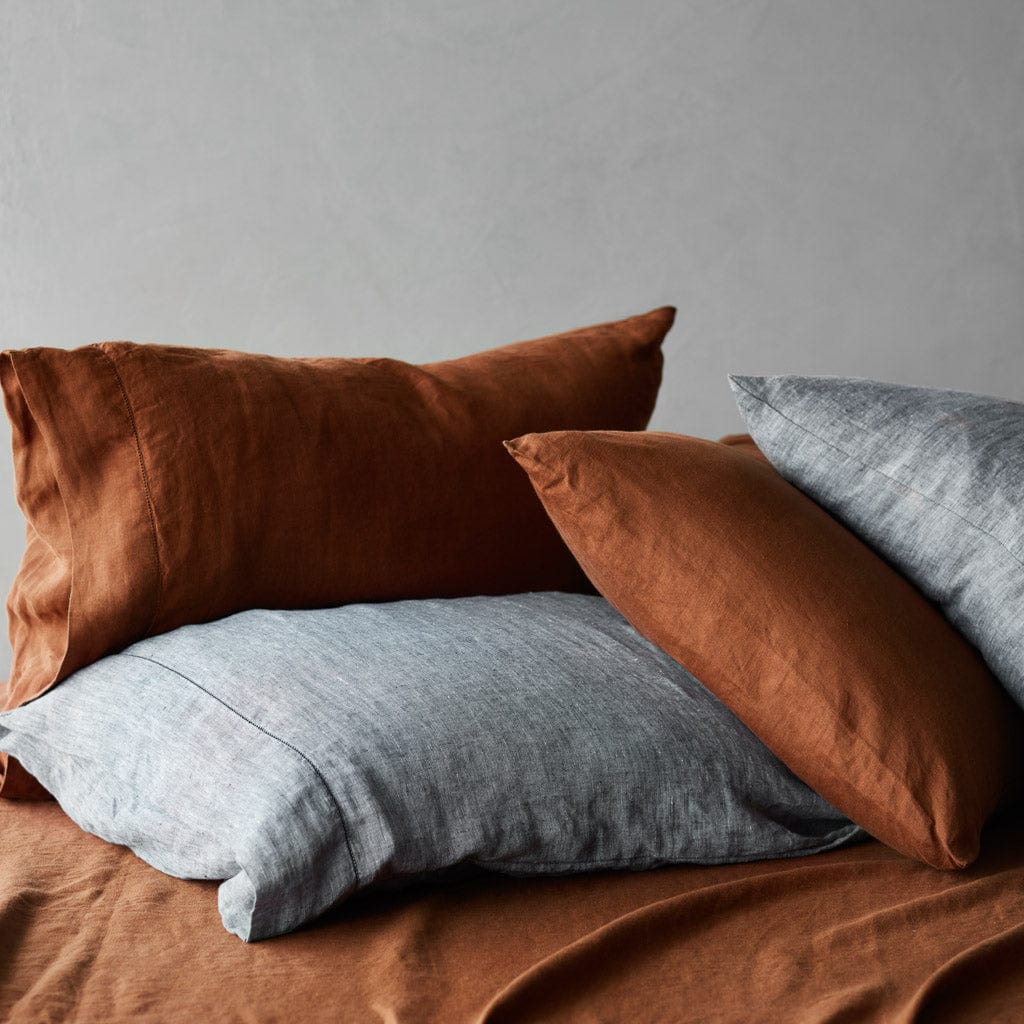 Refined Contemporary Linen Decorative Pillow - Image 86