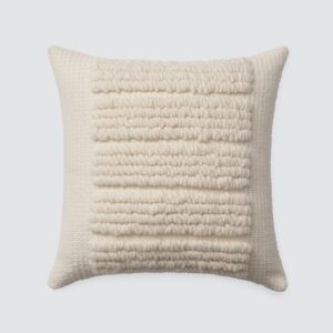 Refined Classic Woven Decorative Pillow