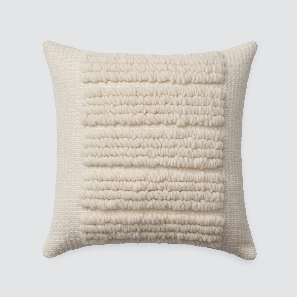 Refined Classic Woven Decorative Pillow