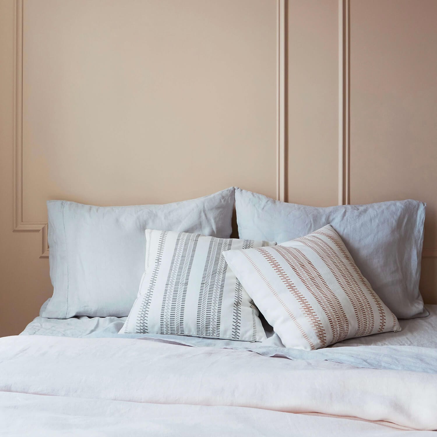 Refined Contemporary Linen Decorative Pillow - Image 35