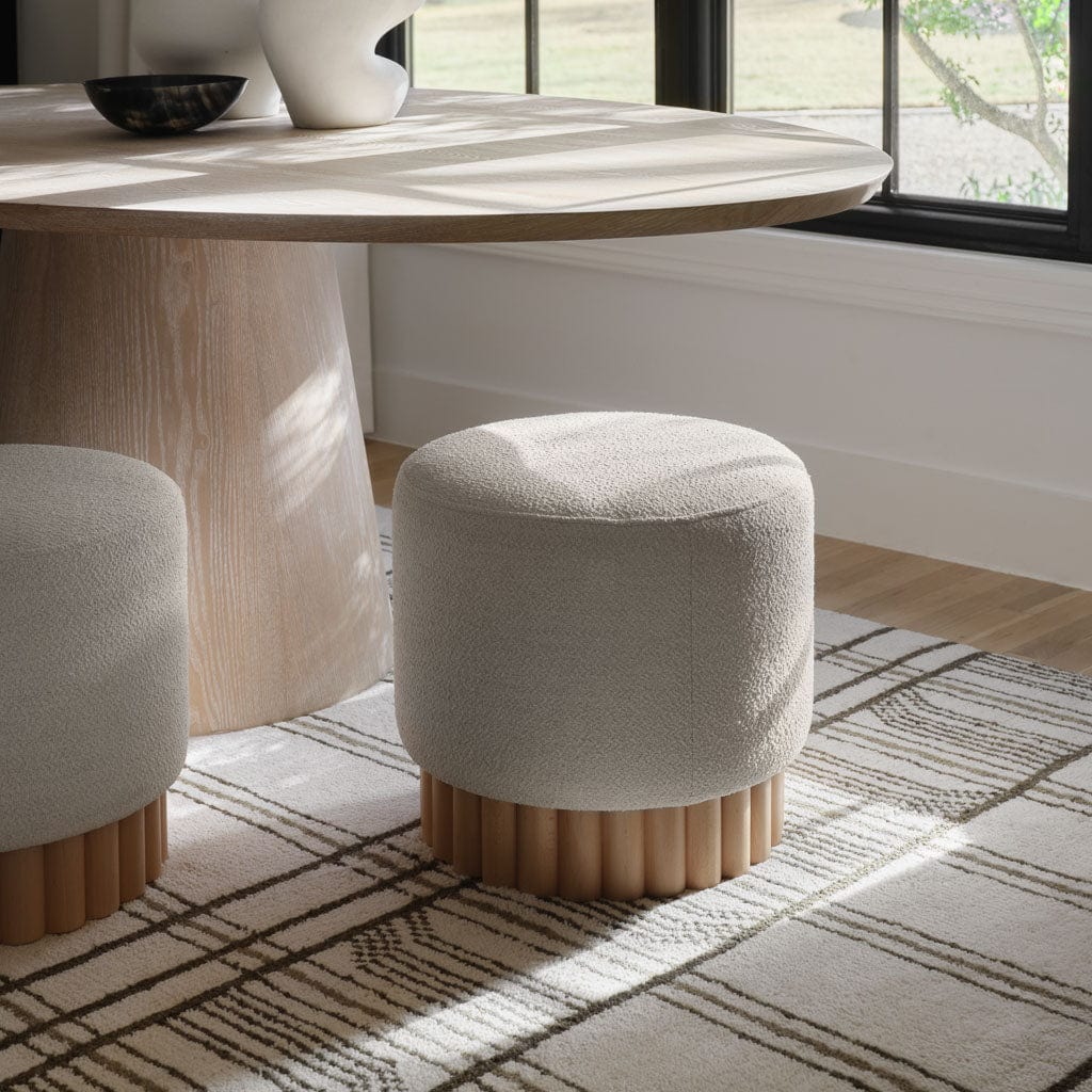 Minimal Hand-Knotted Area Rug in Olive - Image 6