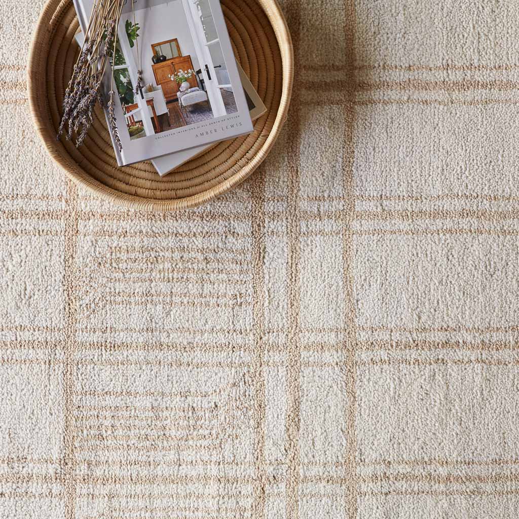 Minimal Hand-Knotted Area Rug in Olive - Image 7