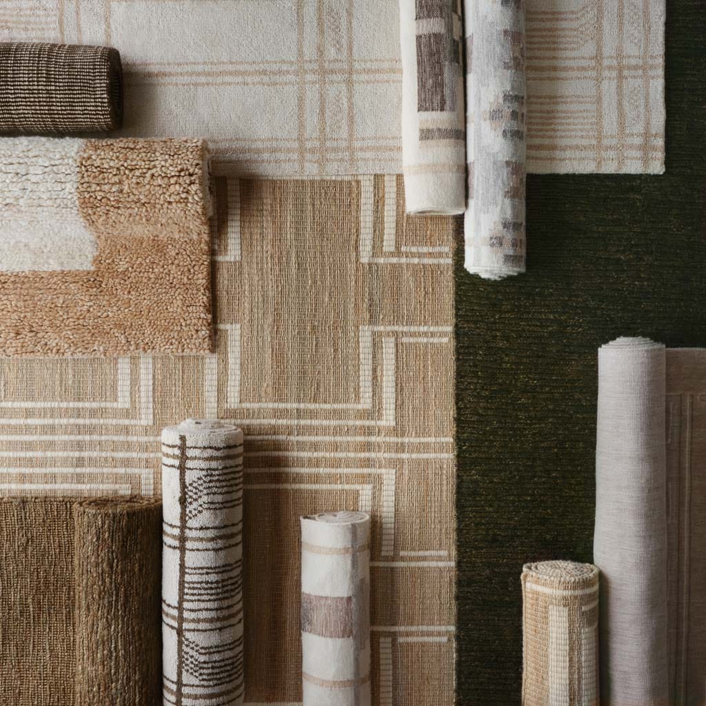 Subtle Handwoven Jute Area Rug in Natural - Image 5