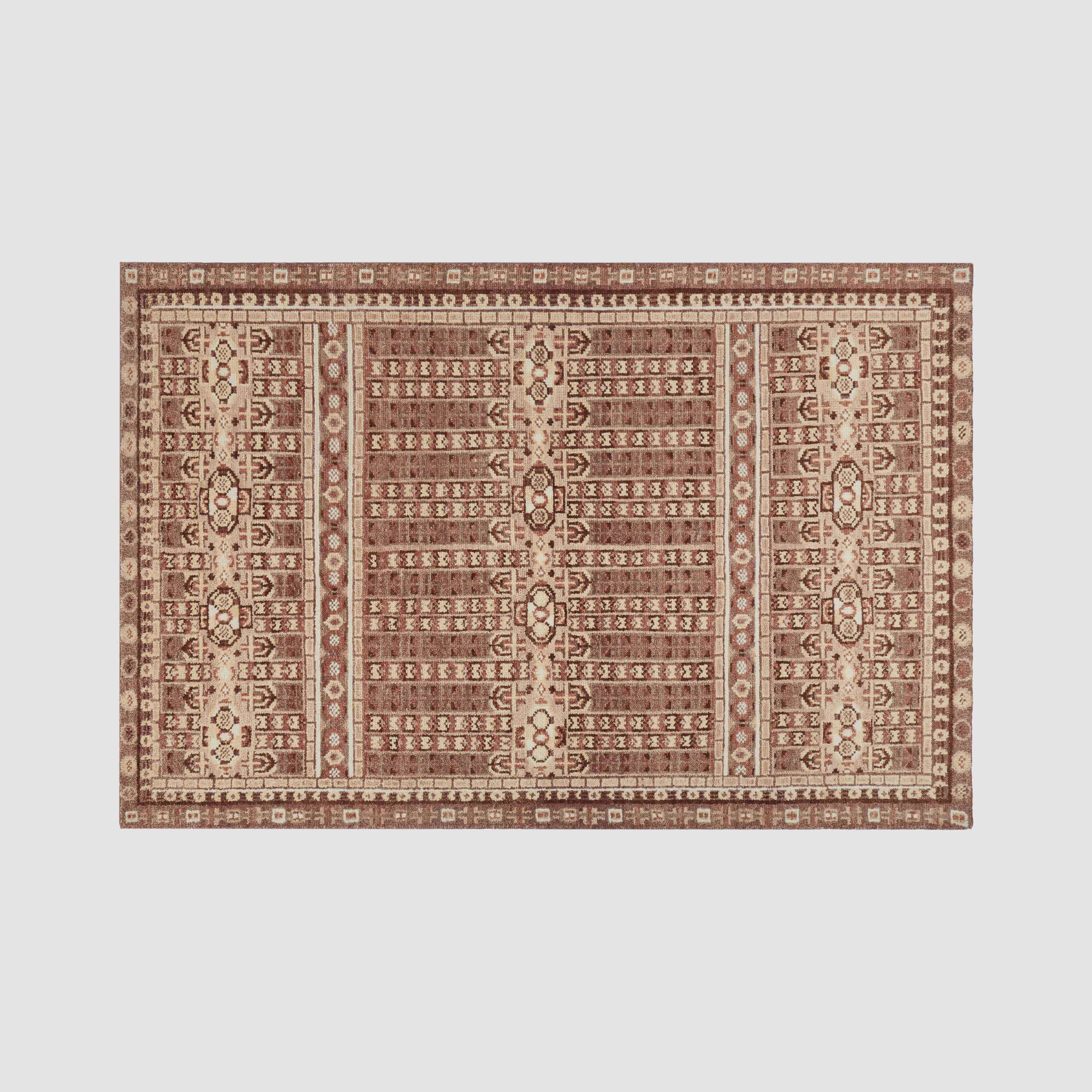 Modern Artisan Hand-Knotted Area Rug - Image 5