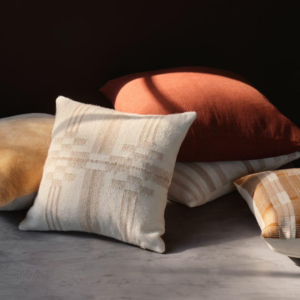Refined Layered Woven Decorative Pillow - Image 4