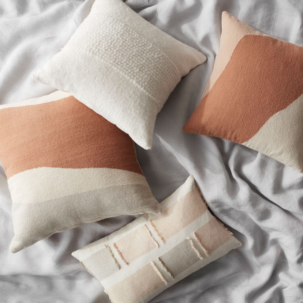 Refined Minimal Woven Decorative Pillow - Image 2