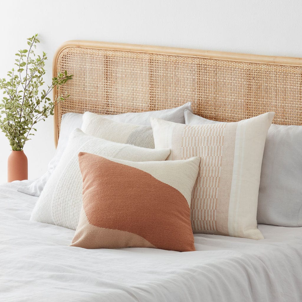 Refined Minimal Woven Decorative Pillow - Image 3