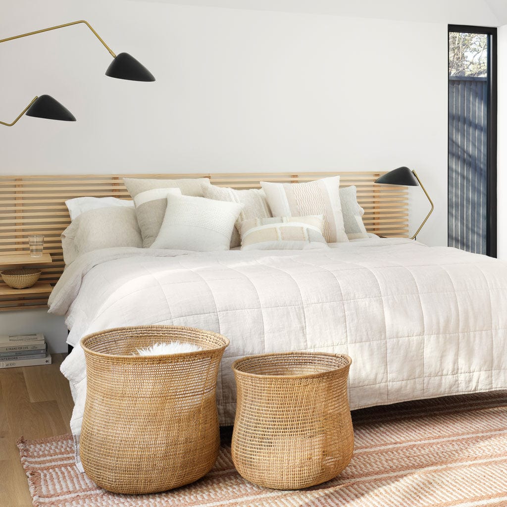 Refined Minimal Woven Decorative Pillow - Image 4