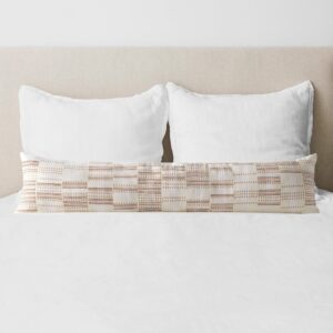 Refined Sculptural Woven Lumbar Pillow
