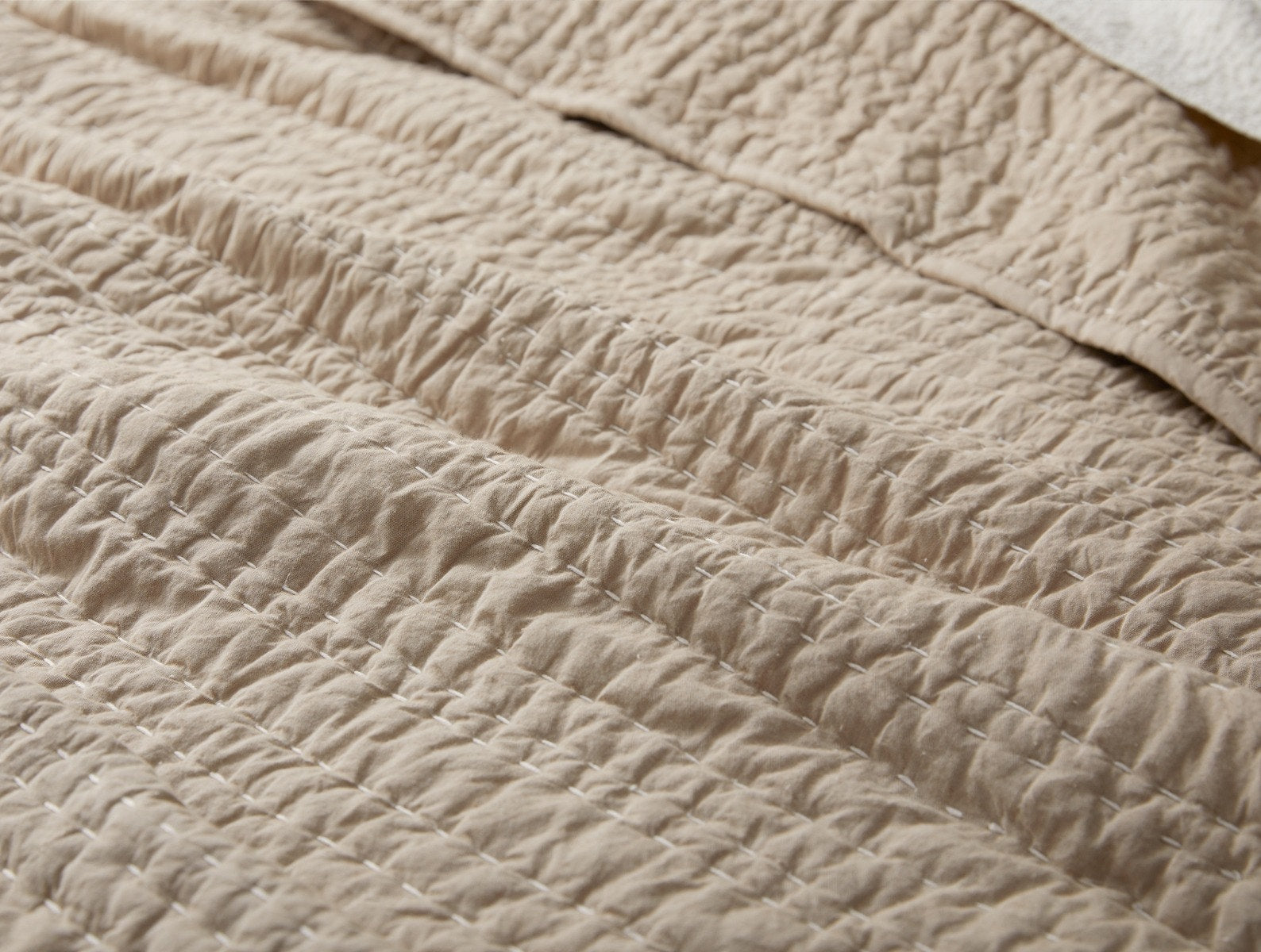 Hazel Handstitched Textile Pillow Sham for Everyday Comfort - Image 3